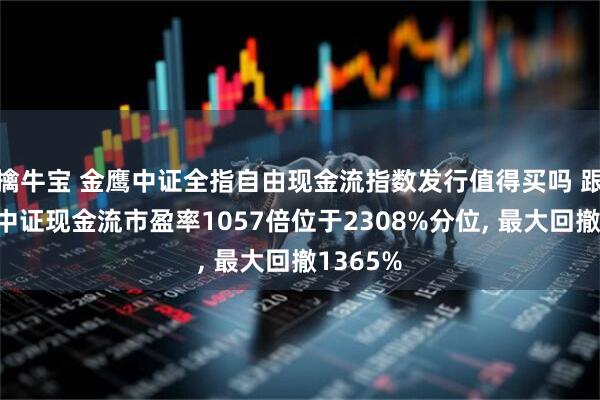 擒牛宝 金鹰中证全指自由现金流指数发行值得买吗 跟踪指数中证现金流市盈率1057倍位于2308%分位, 最大回撤1365%